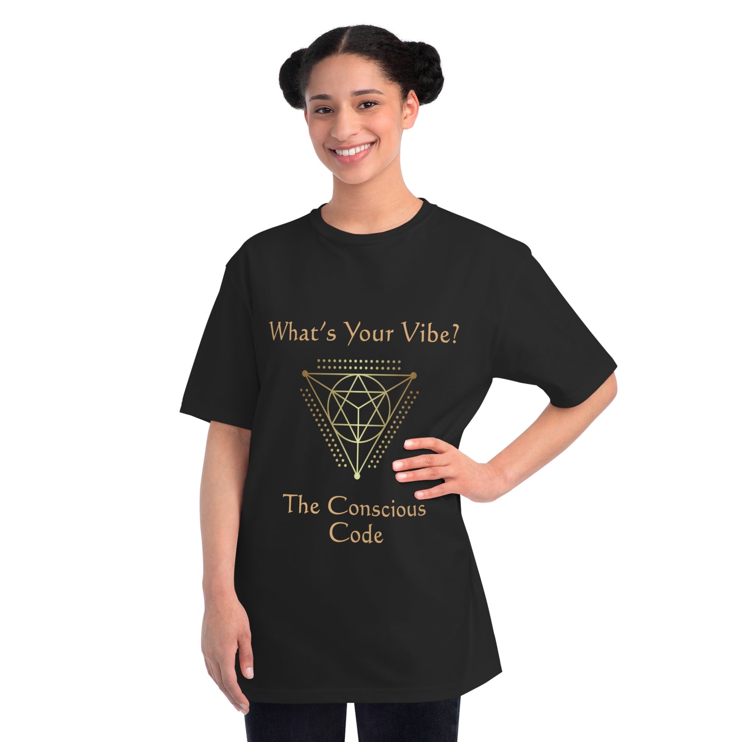Conscious Code Tee - Sacred Symbol of Alignment and Intentional Living