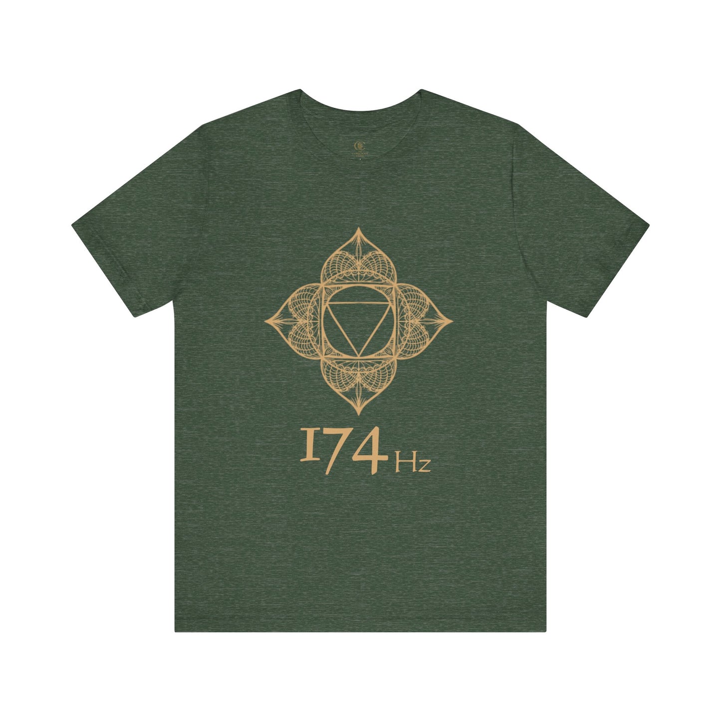 174Hz Wearable Frequency Sacred Geometry unisex cotton