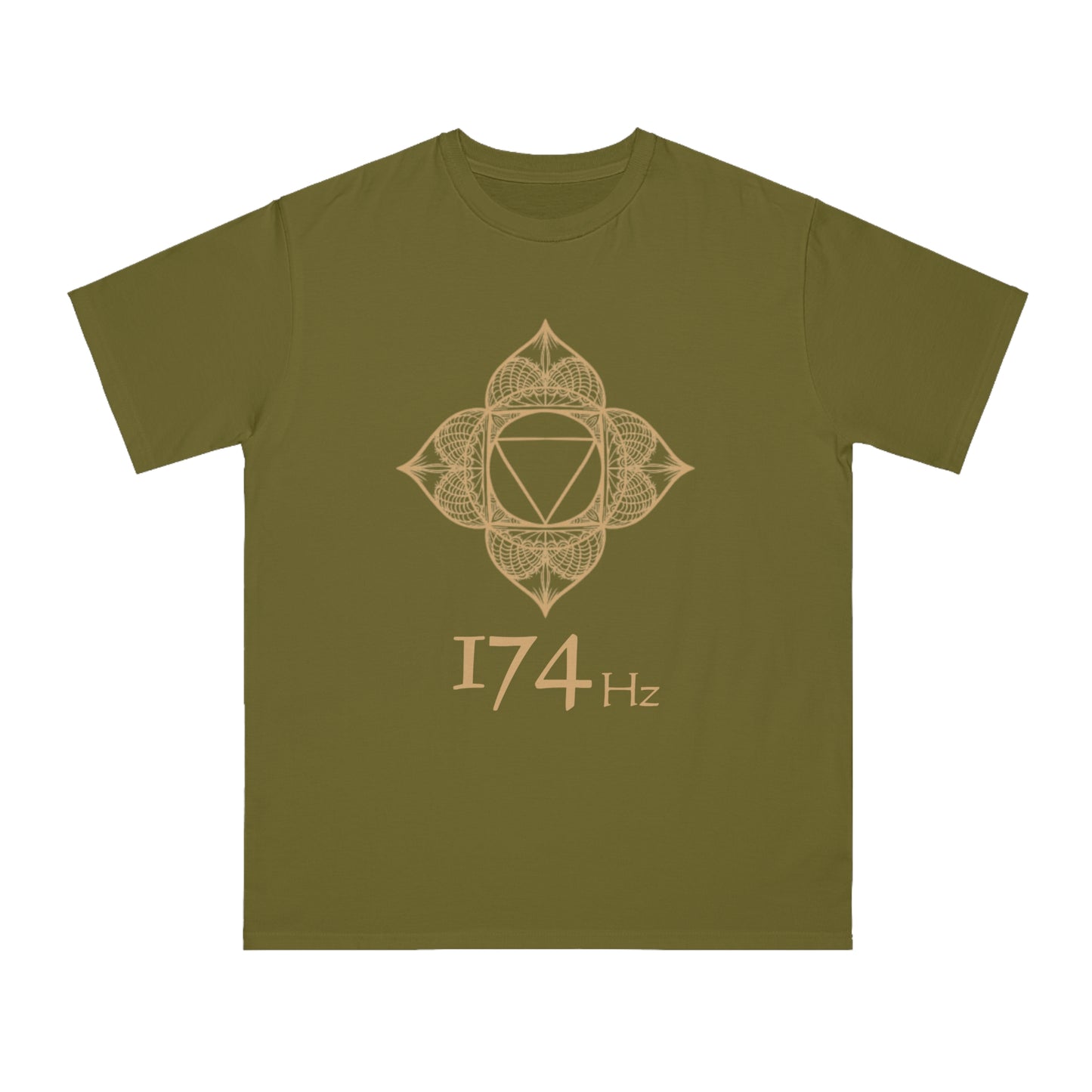 174Hz Wearable Frequency Sacred Geometry unisex organic cotton