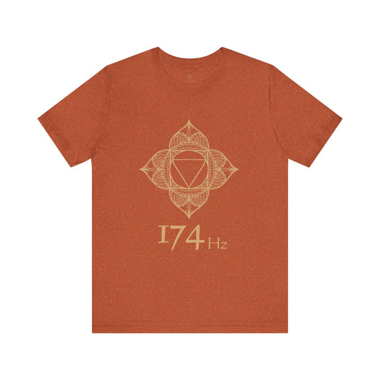 174Hz Wearable Frequency Sacred Geometry unisex cotton