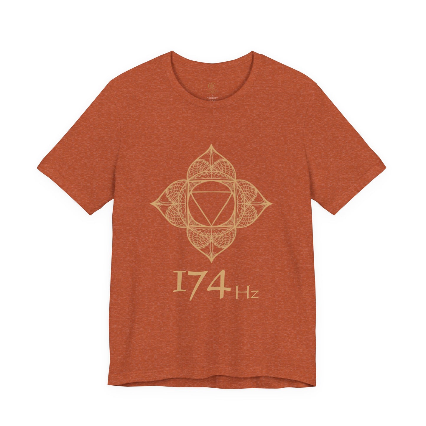 174Hz Wearable Frequency Sacred Geometry unisex cotton