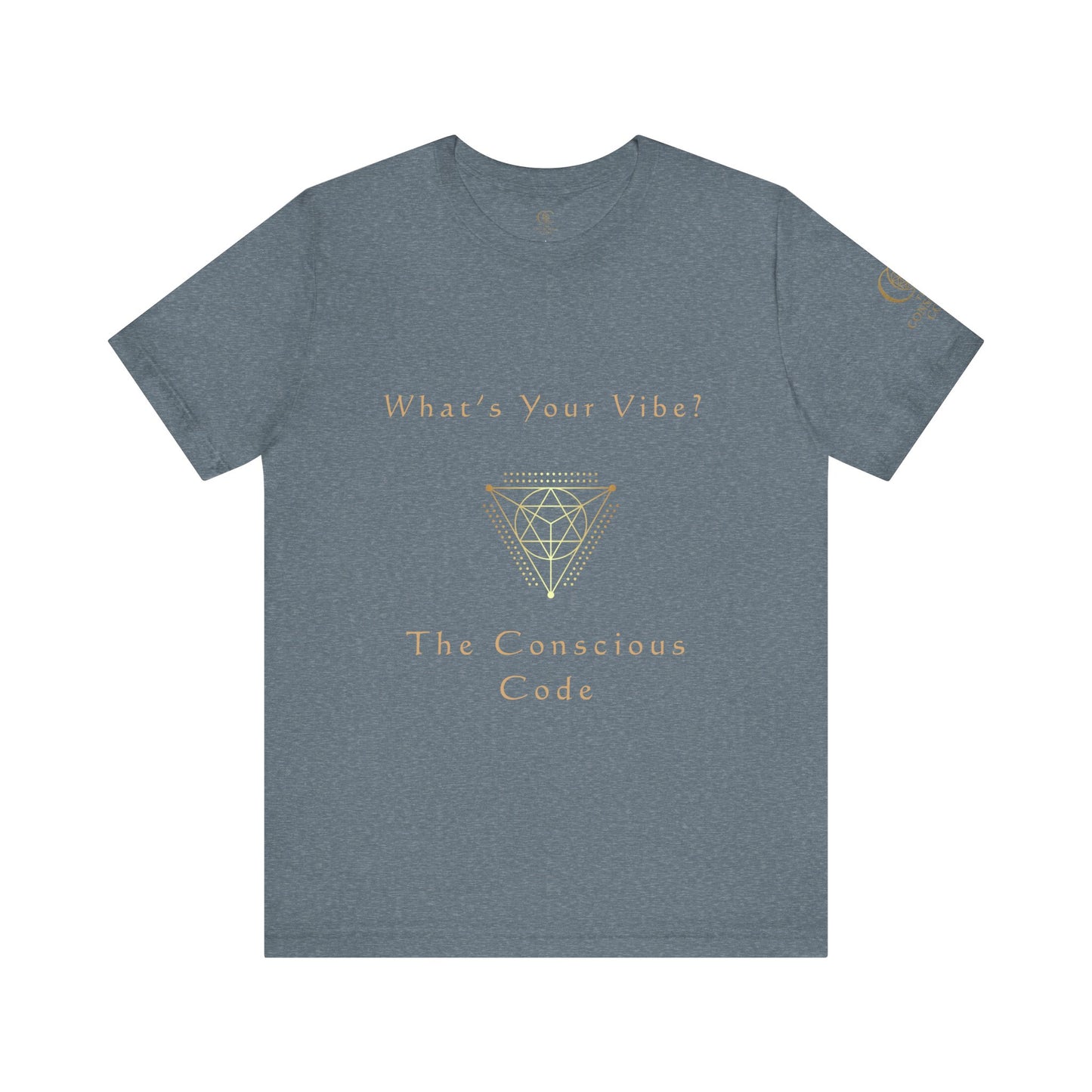 Conscious Code Tee - Sacred Symbol of Alignment and Intentional Living
