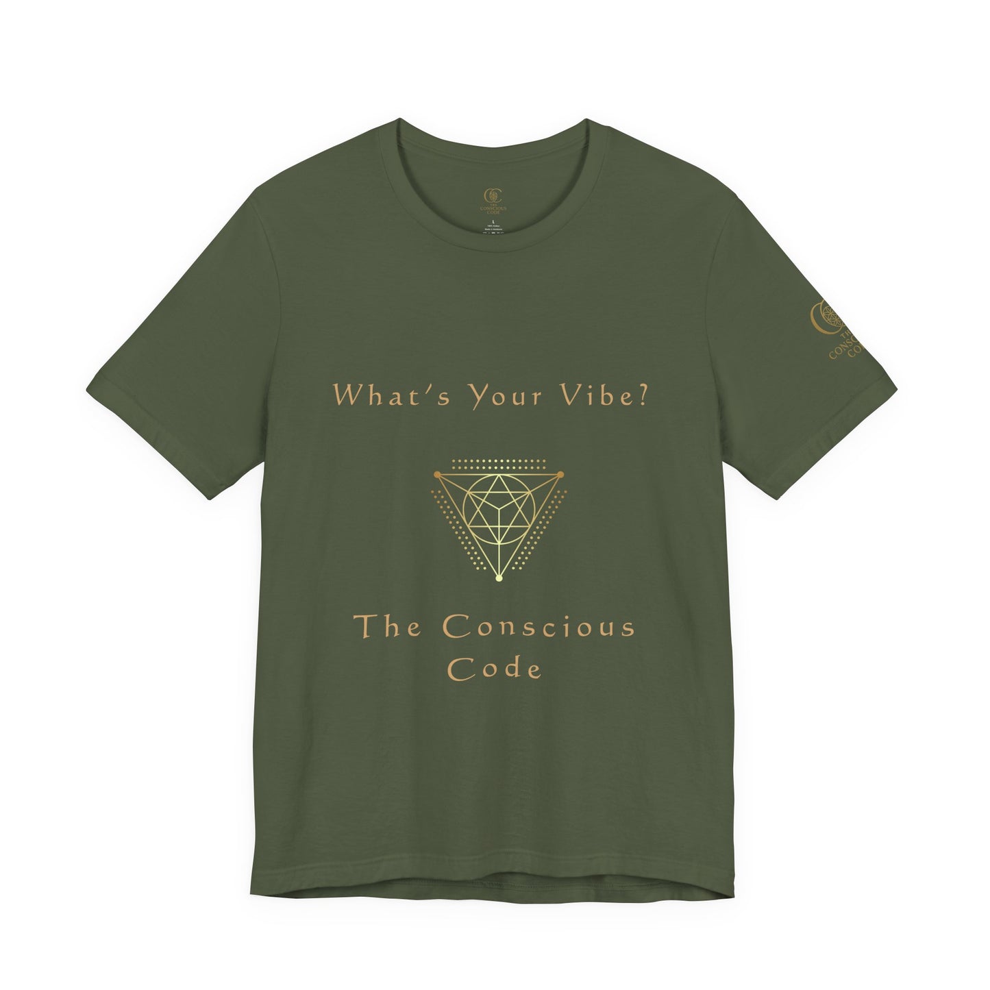 Conscious Code Tee - Sacred Symbol of Alignment and Intentional Living