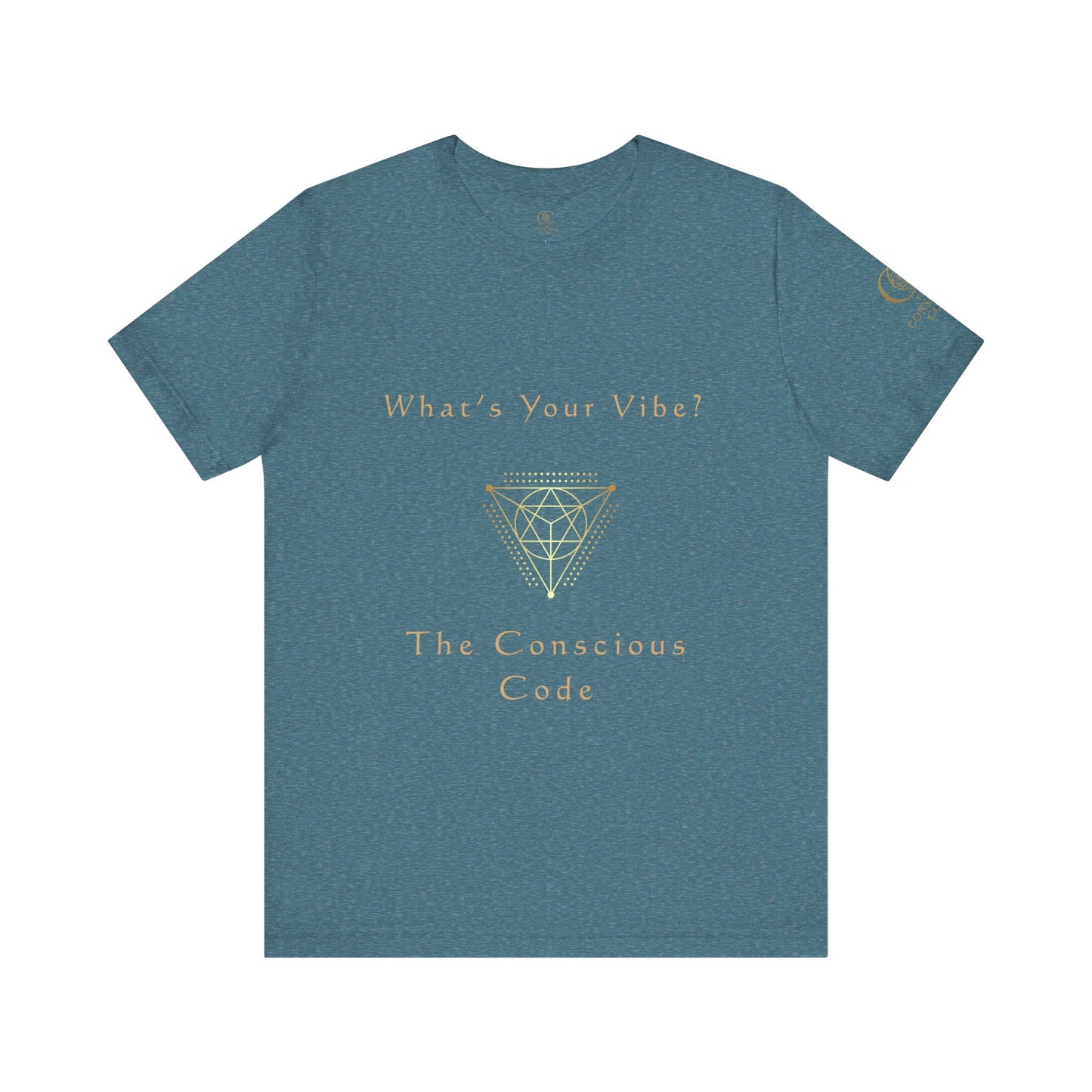 Conscious Code Tee - Sacred Symbol of Alignment and Intentional Living