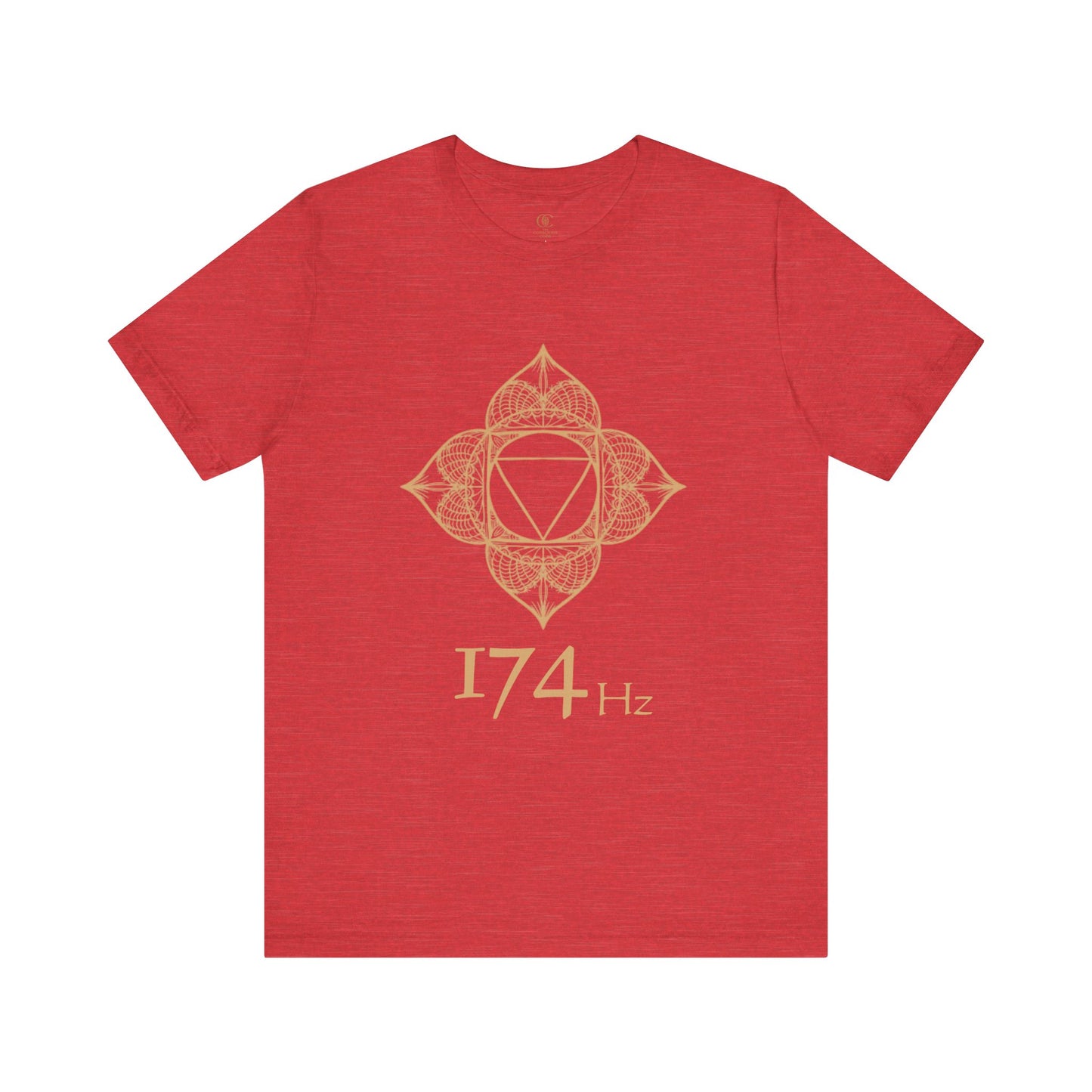 174Hz Wearable Frequency Sacred Geometry unisex cotton