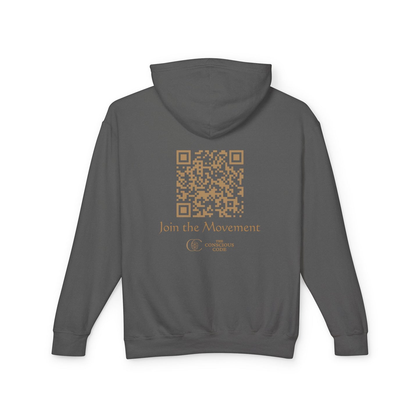 Sacred Geometry Lightweight Hoodie - 417 Hz Energy Resonance