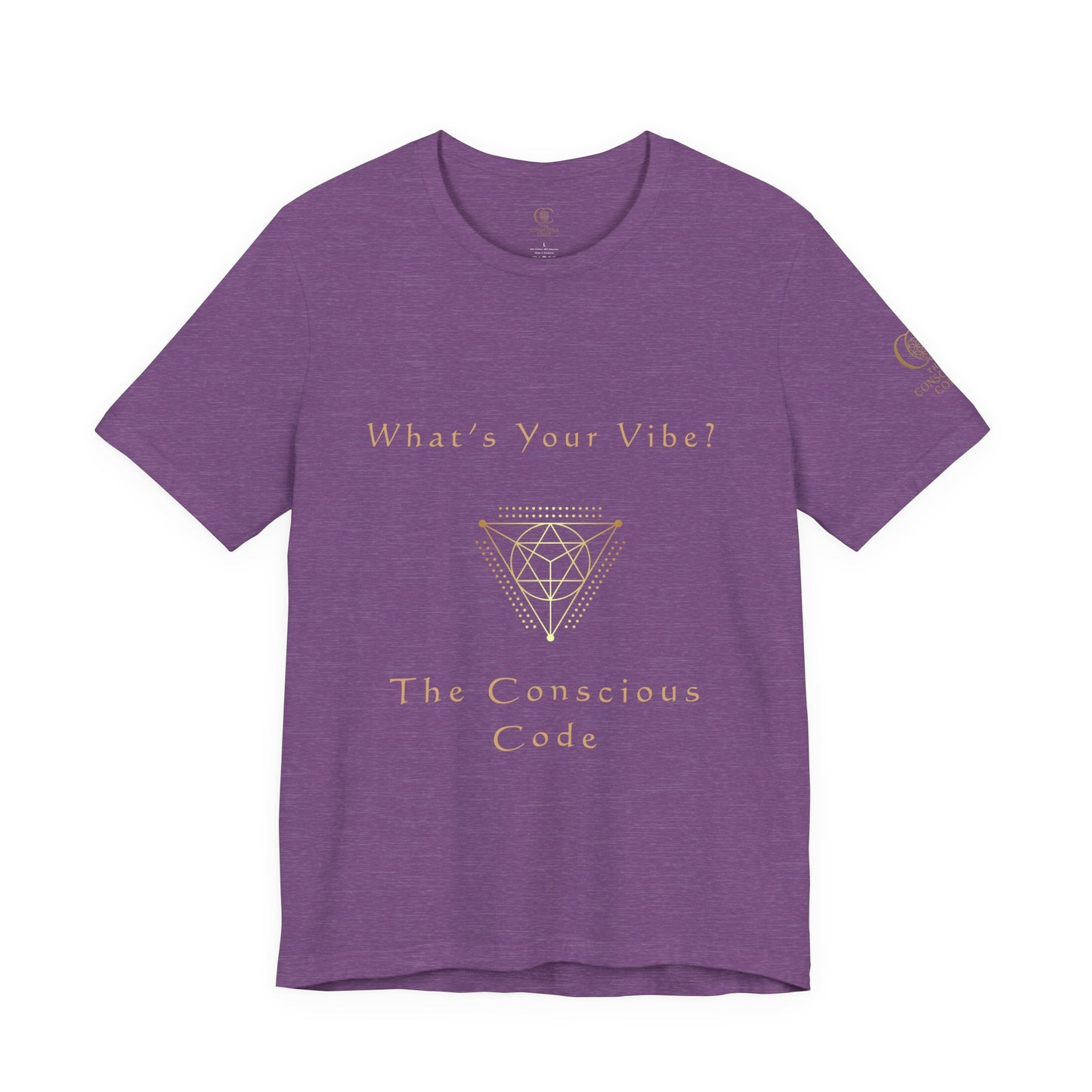 Conscious Code Tee - Sacred Symbol of Alignment and Intentional Living