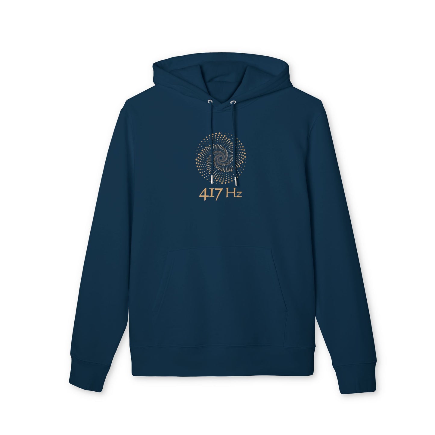 Sacred Geometry Lightweight Hoodie - 417 Hz Energy Resonance
