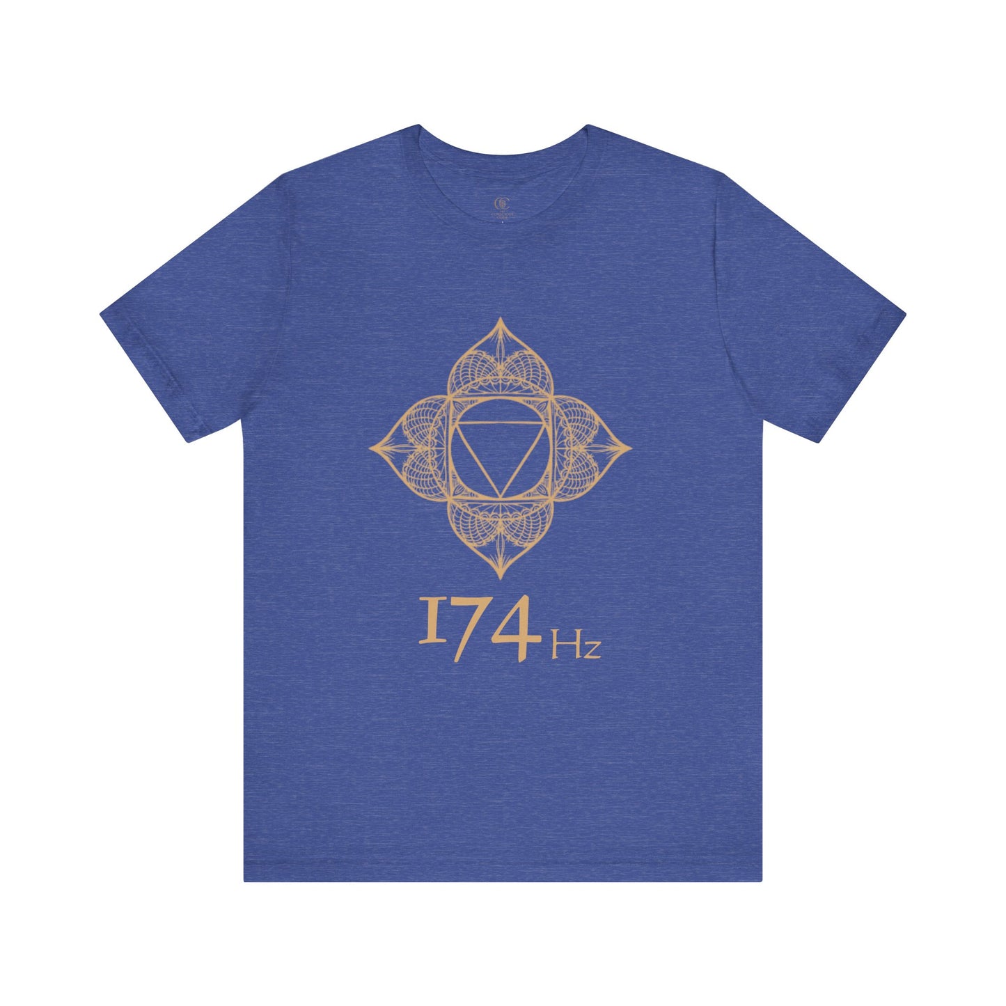 174Hz Wearable Frequency Sacred Geometry unisex cotton