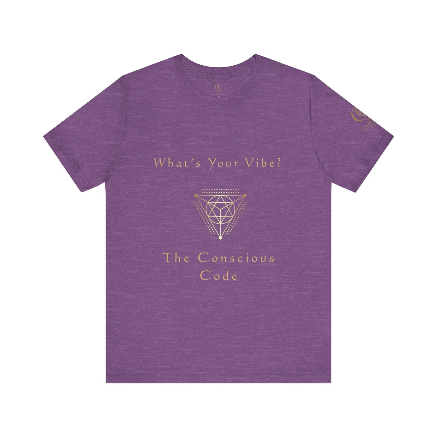 Conscious Code Tee - Sacred Symbol of Alignment and Intentional Living