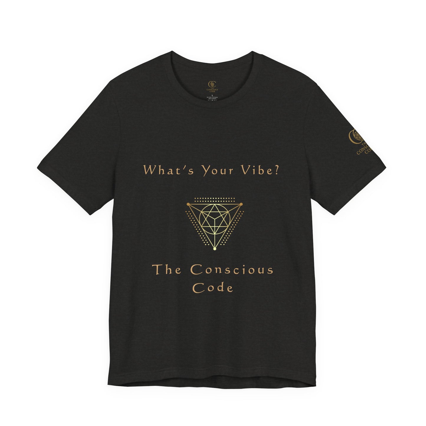 Conscious Code Tee - Sacred Symbol of Alignment and Intentional Living