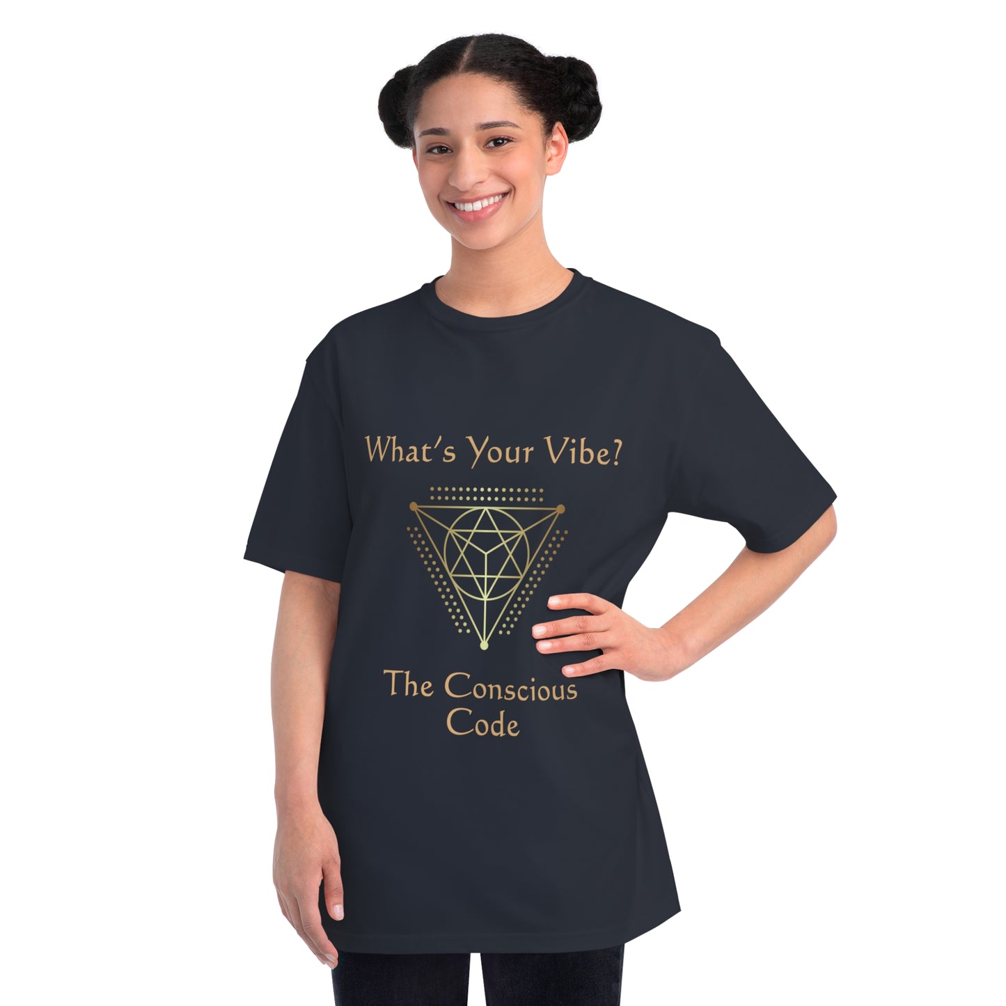 Conscious Code Tee - Sacred Symbol of Alignment and Intentional Living