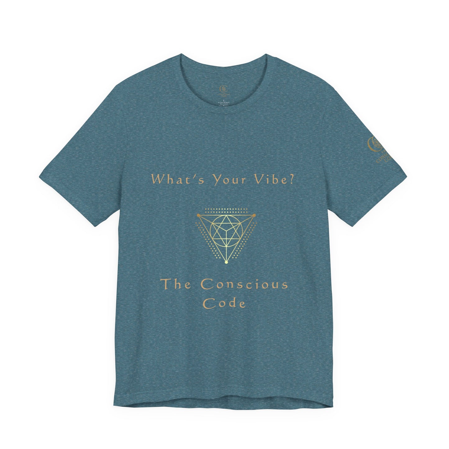 Conscious Code Tee - Sacred Symbol of Alignment and Intentional Living