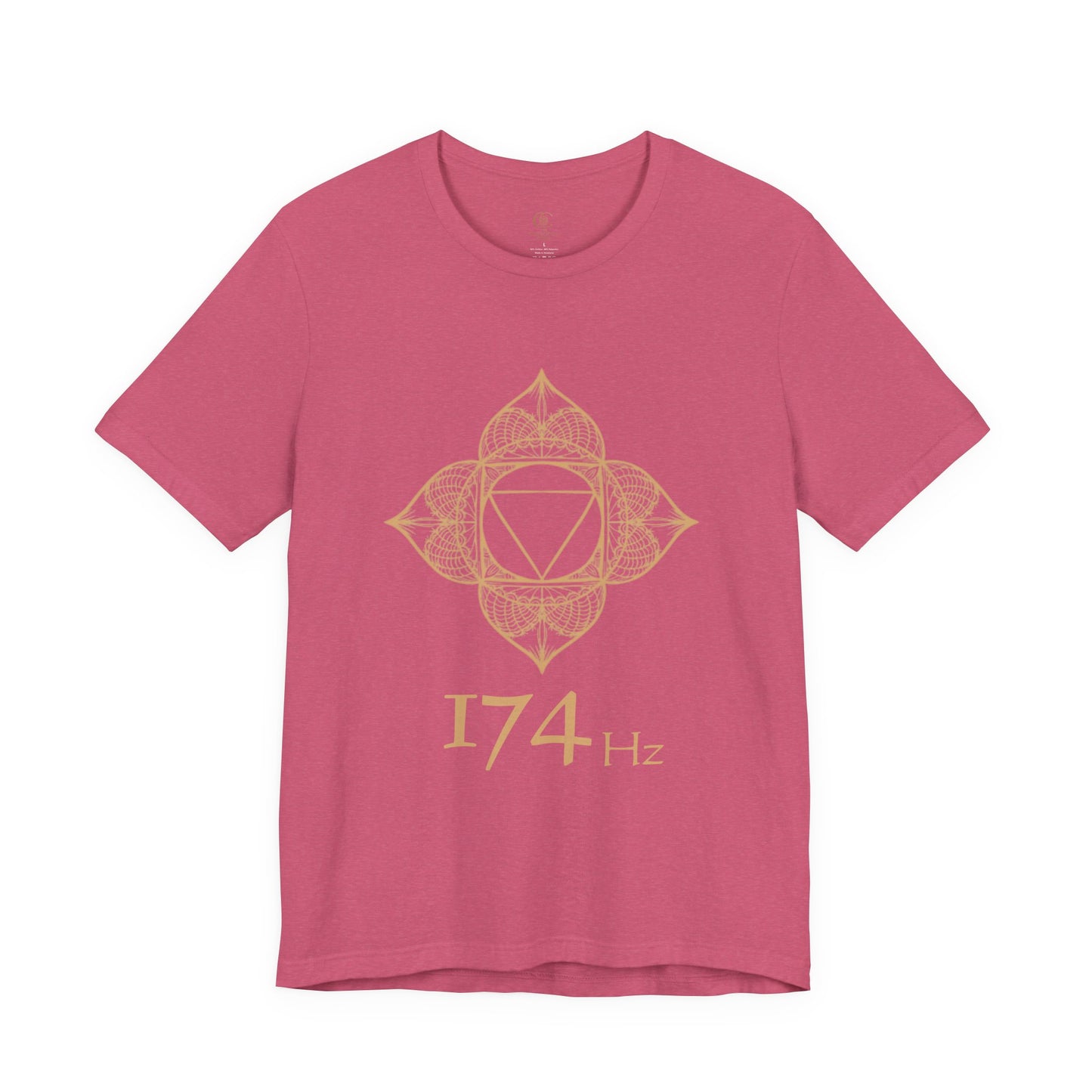 174Hz Wearable Frequency Sacred Geometry unisex cotton