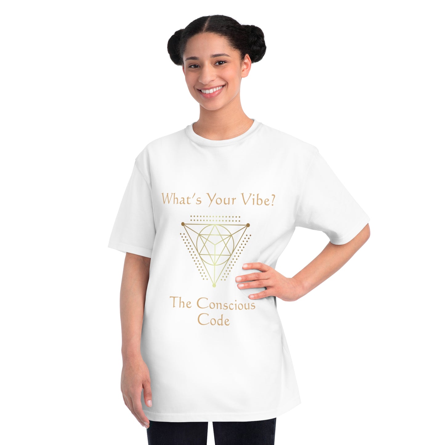Conscious Code Tee - Sacred Symbol of Alignment and Intentional Living