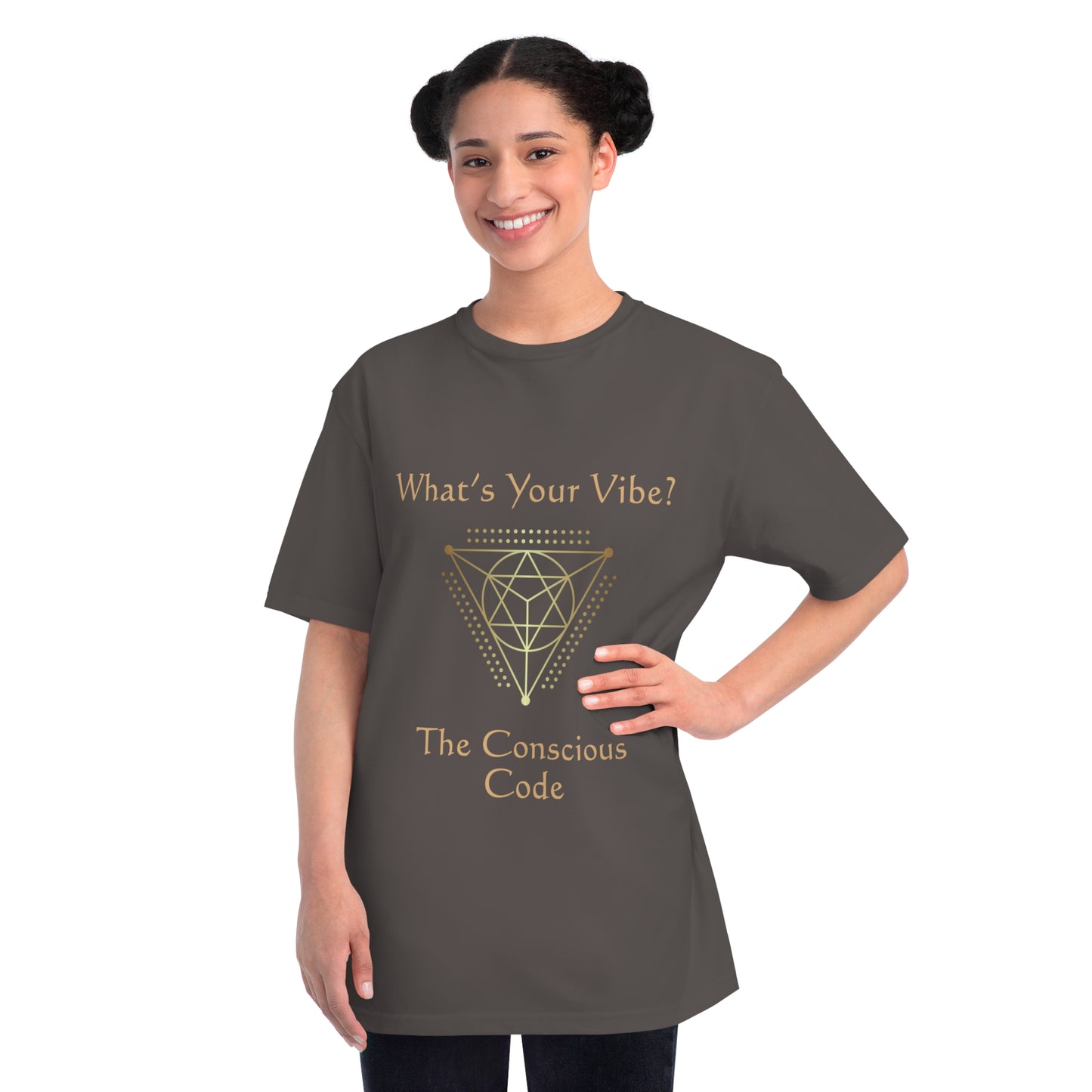 Conscious Code Tee - Sacred Symbol of Alignment and Intentional Living