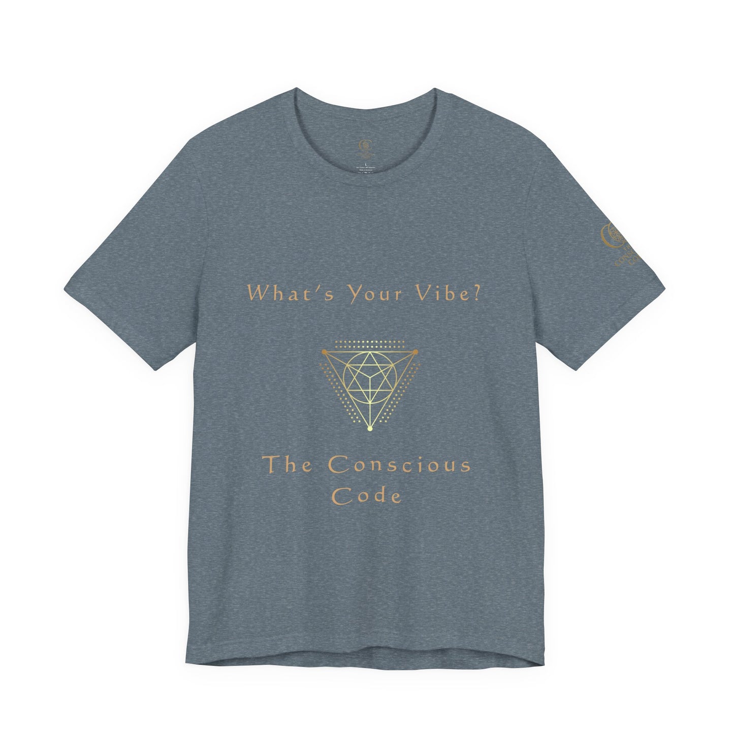 Conscious Code Tee - Sacred Symbol of Alignment and Intentional Living