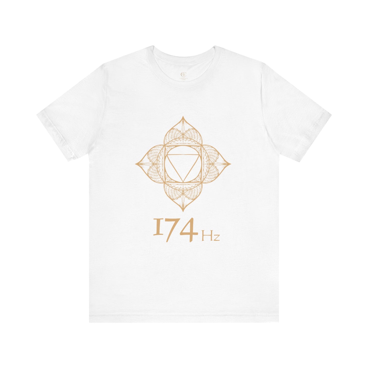 174Hz Wearable Frequency Sacred Geometry unisex cotton