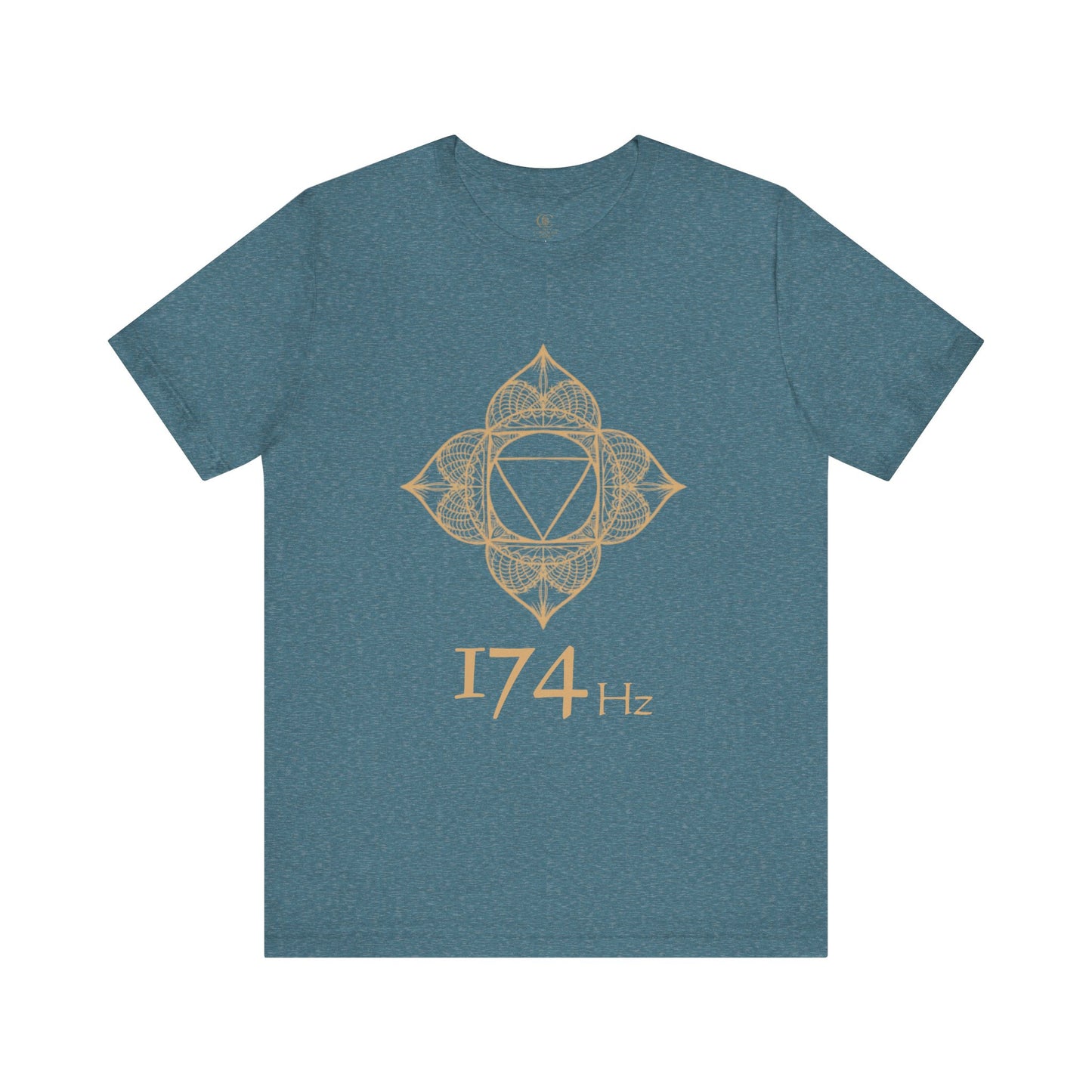 174Hz Wearable Frequency Sacred Geometry unisex cotton