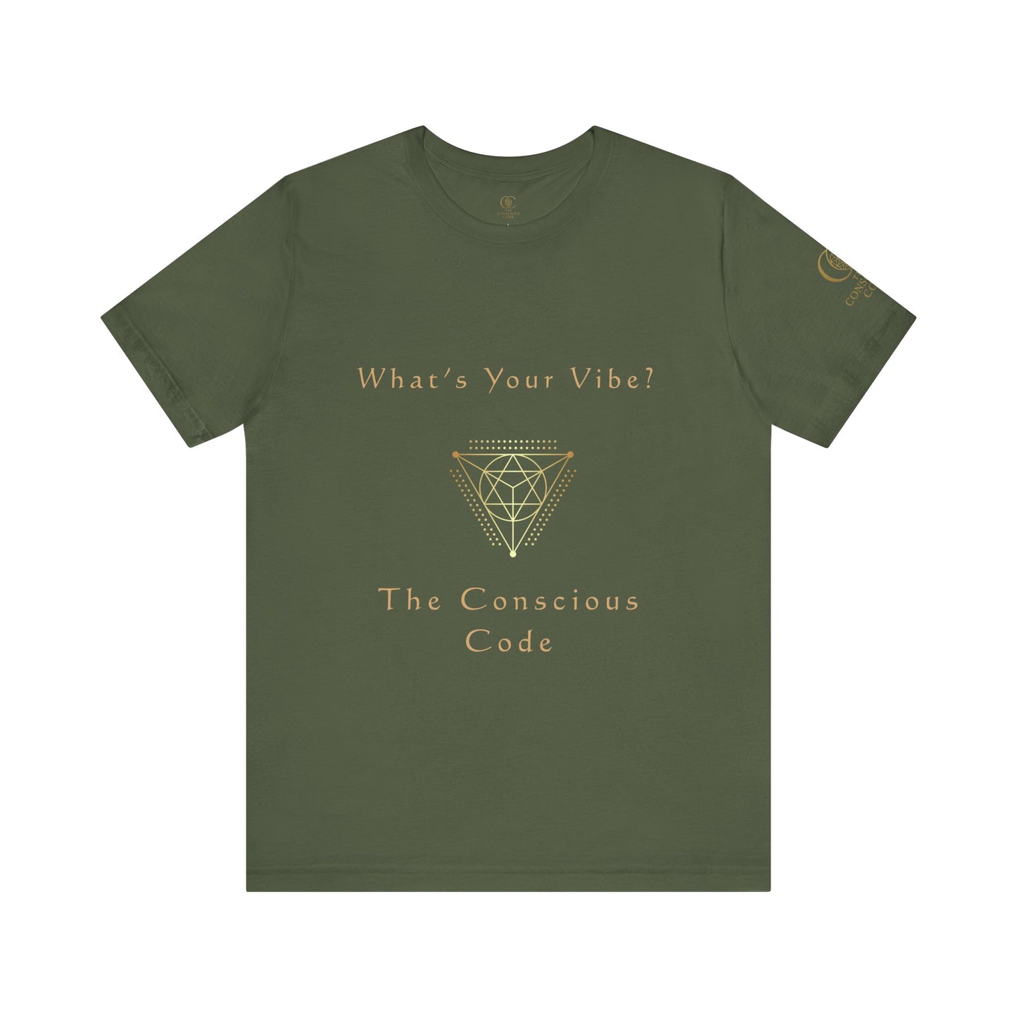 Conscious Code Tee - Sacred Symbol of Alignment and Intentional Living