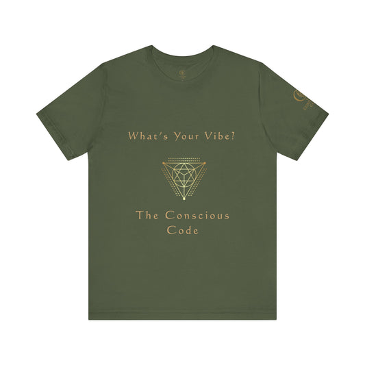 Conscious Code Tee - Sacred Symbol of Alignment and Intentional Living