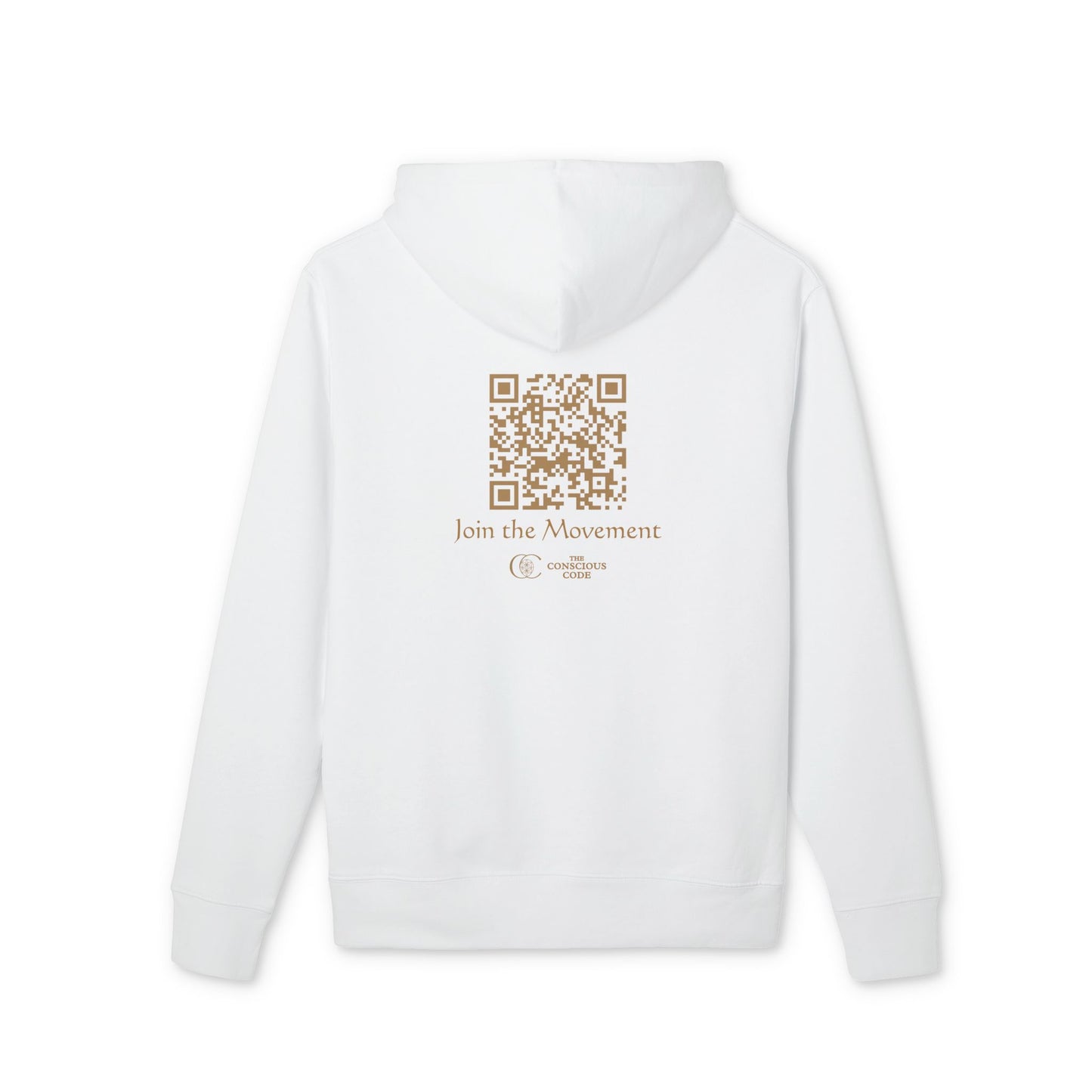 Sacred Geometry Lightweight Hoodie - 417 Hz Energy Resonance