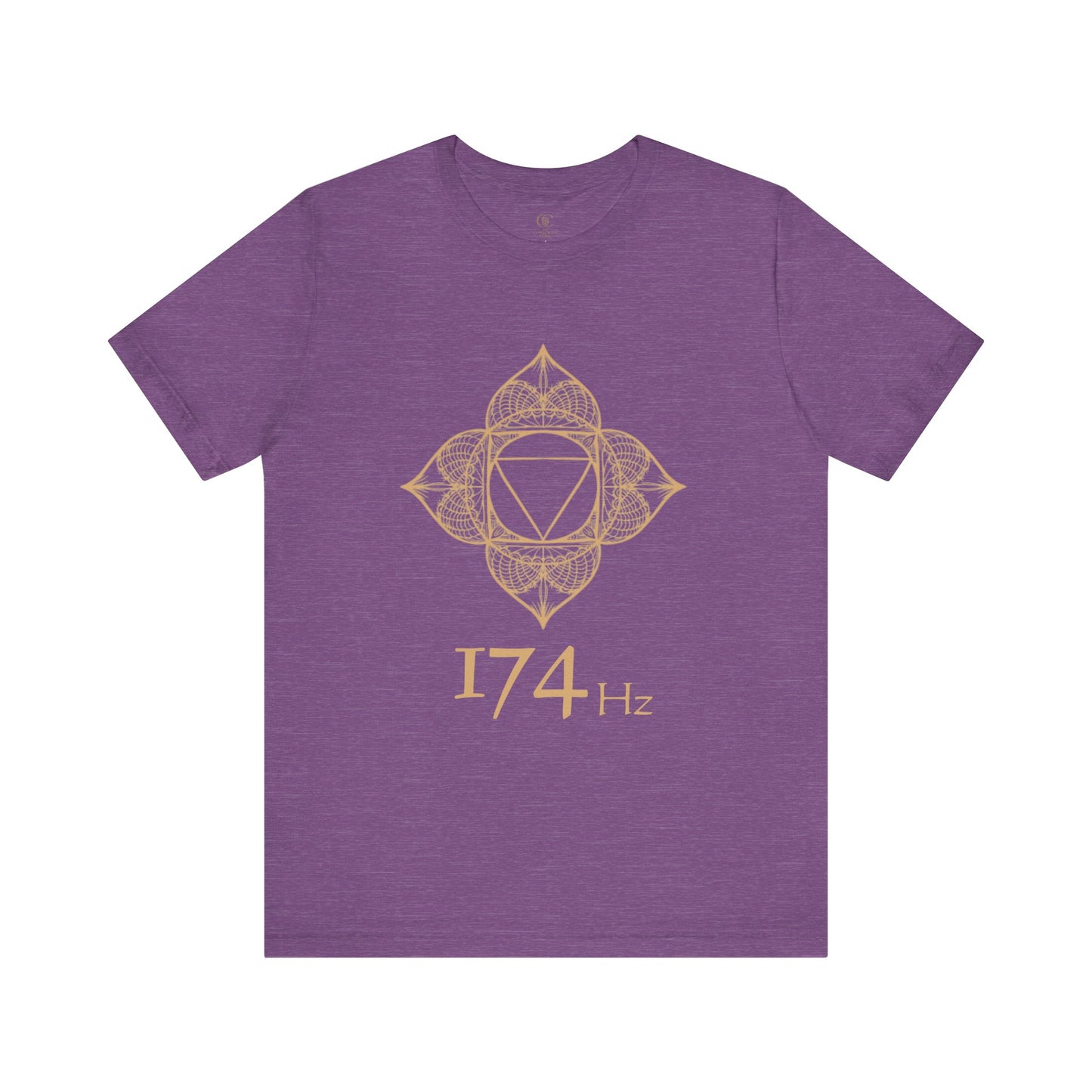 174Hz Wearable Frequency Sacred Geometry unisex cotton